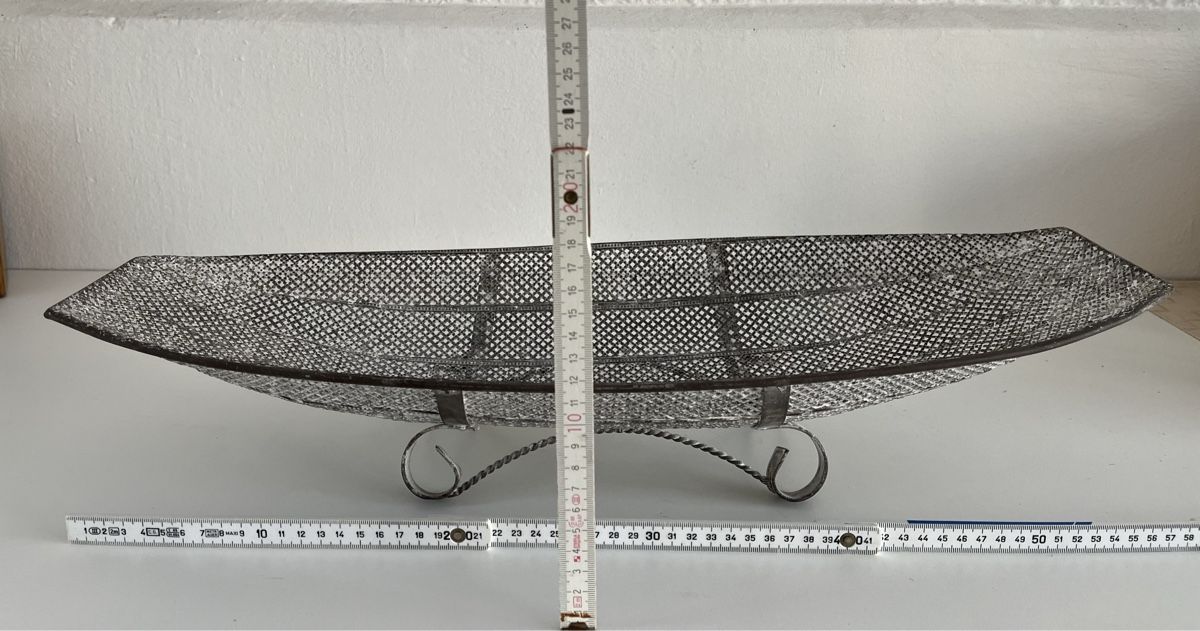 Alle Dekorationen: grosse Schale aus Metall / Shabby Chic – Gebraucht aus Wetzikon ZH von seli03 7