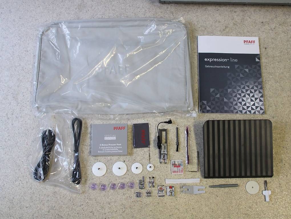 Pfaff Nähmaschinen: Nähmaschine PFAFF expression 710 Special Edition, neu – Neu und originalverpackt aus Olten von Pat31 4