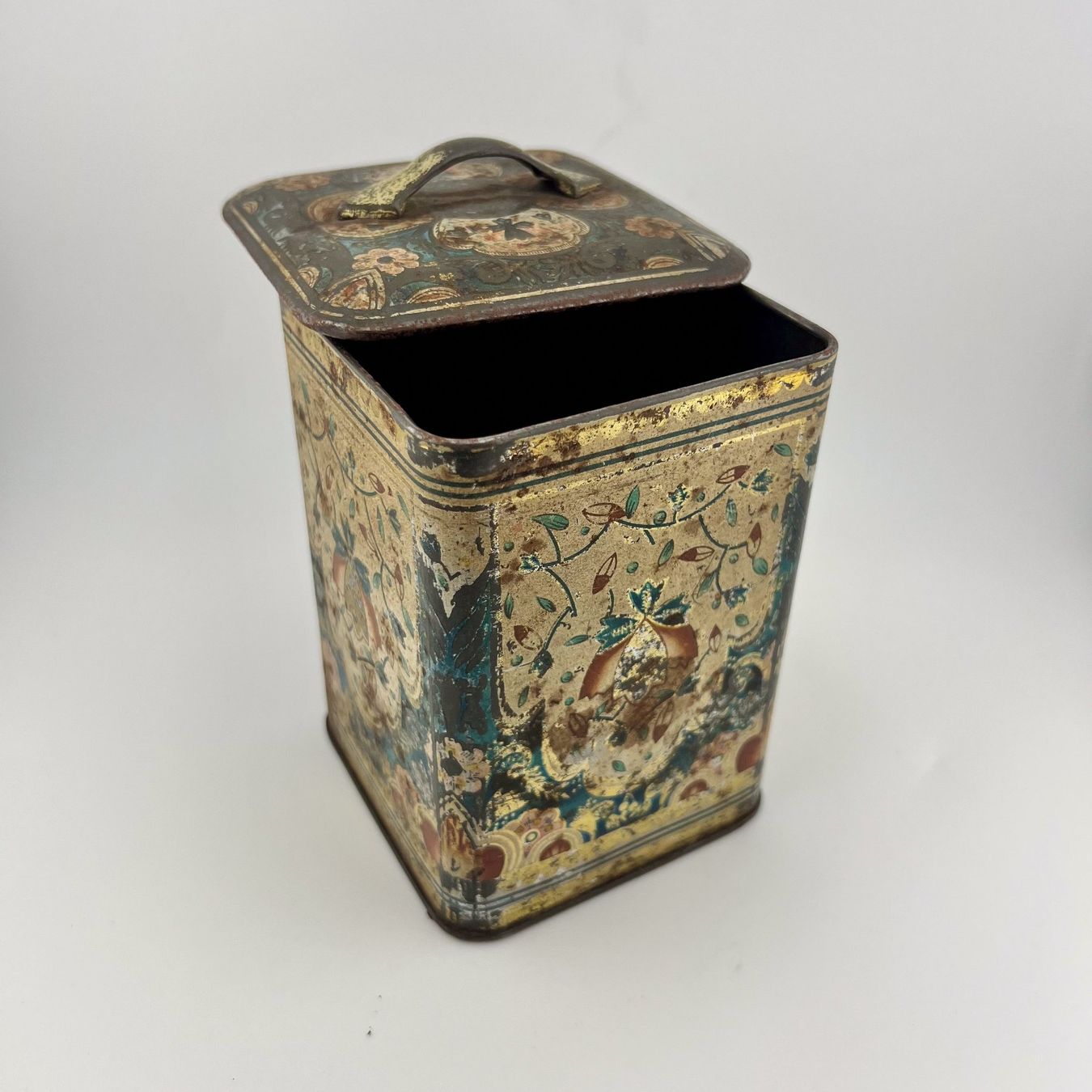 Dosen: Vintage Blechdose Faber Kaffee Bremen Reklame Blech Dose – Gebraucht aus Neuhausen von rraayy 5