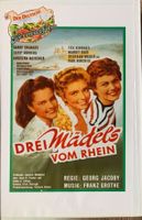VHS-Kassette - Drei Mädels vom Rhein (1955)