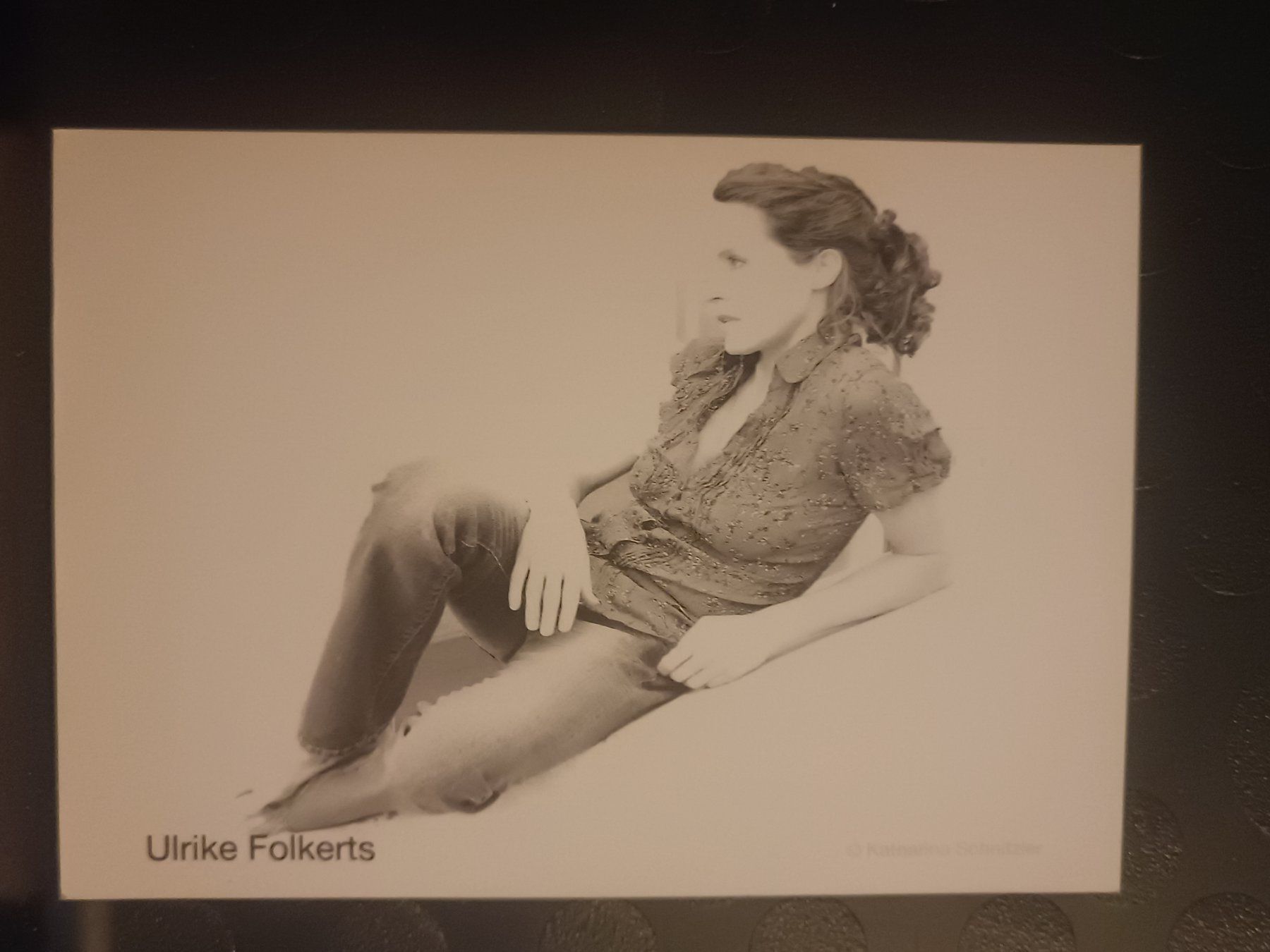 Autografi: Ulrike Folkerts -handsigniert - Tatort – Usato da Menziken venduto da Artographs 1
