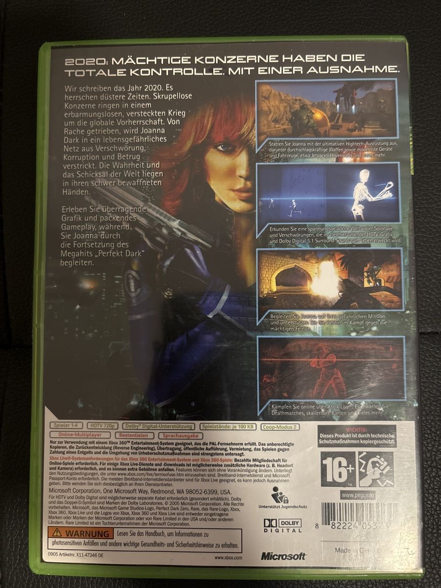 Giochi: Perfect Dark Zero - Xbox360 – Usato da Balgach venduto da robkgu 1
