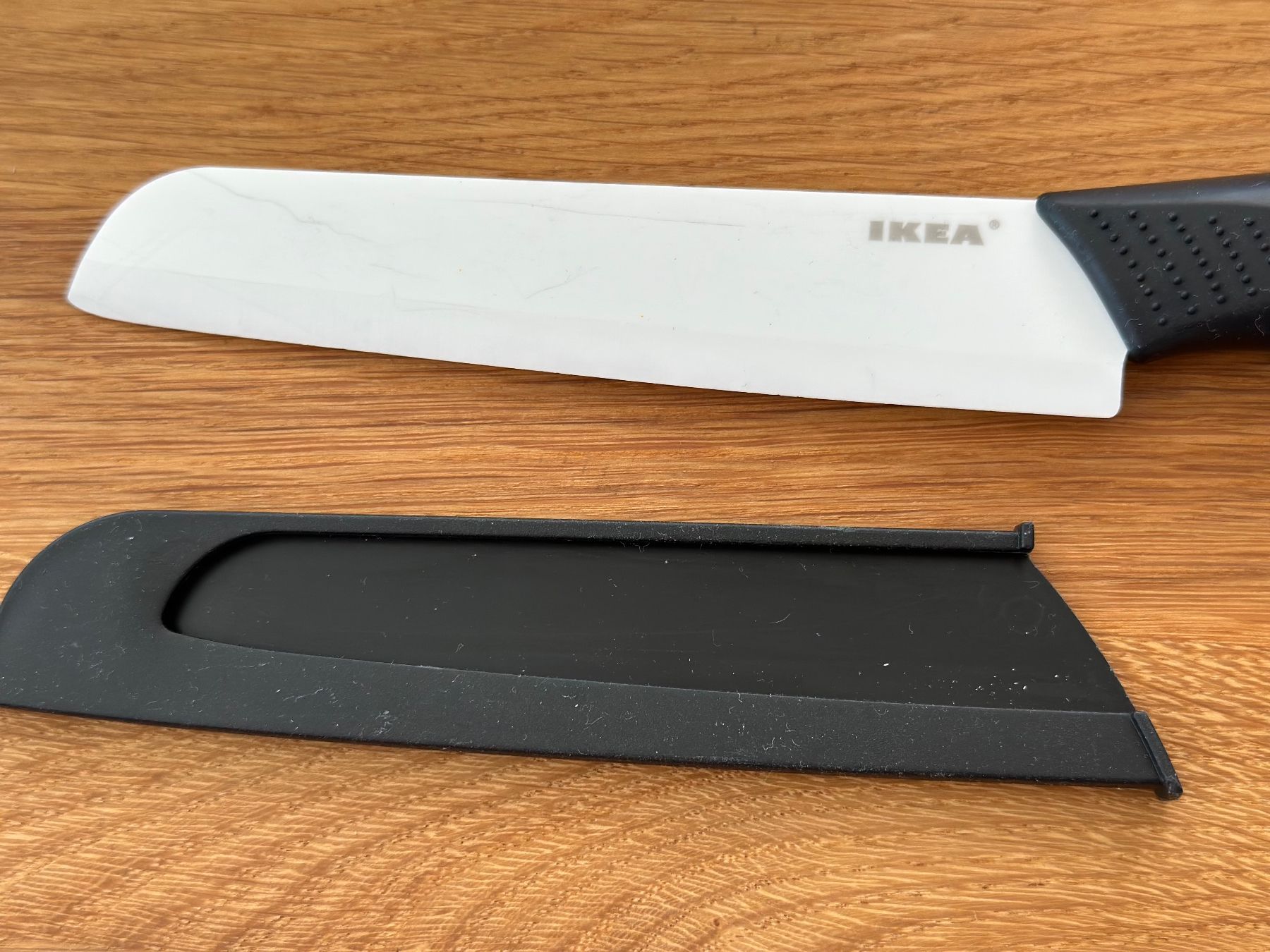 Ikea Coltelli da cucina: Ikea Messer mit Keramikklinge und Schutzhülle - Top! – Usato da Rothenburg venduto da wer_g9fd 3