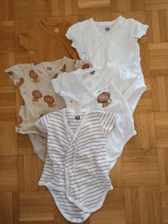 Kurzarm Baby Bodys x5 Gr. 68 La Redoute