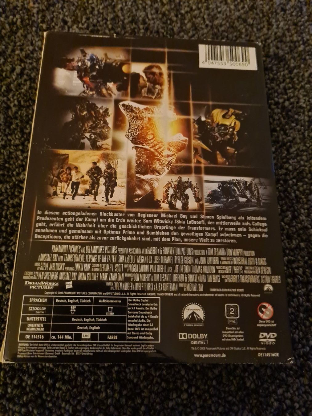 Tous les DVDs: TRANSFORMERS DIE RACHE(7975) – D'occasion à Ruswil par Ruck.Zuck. 1