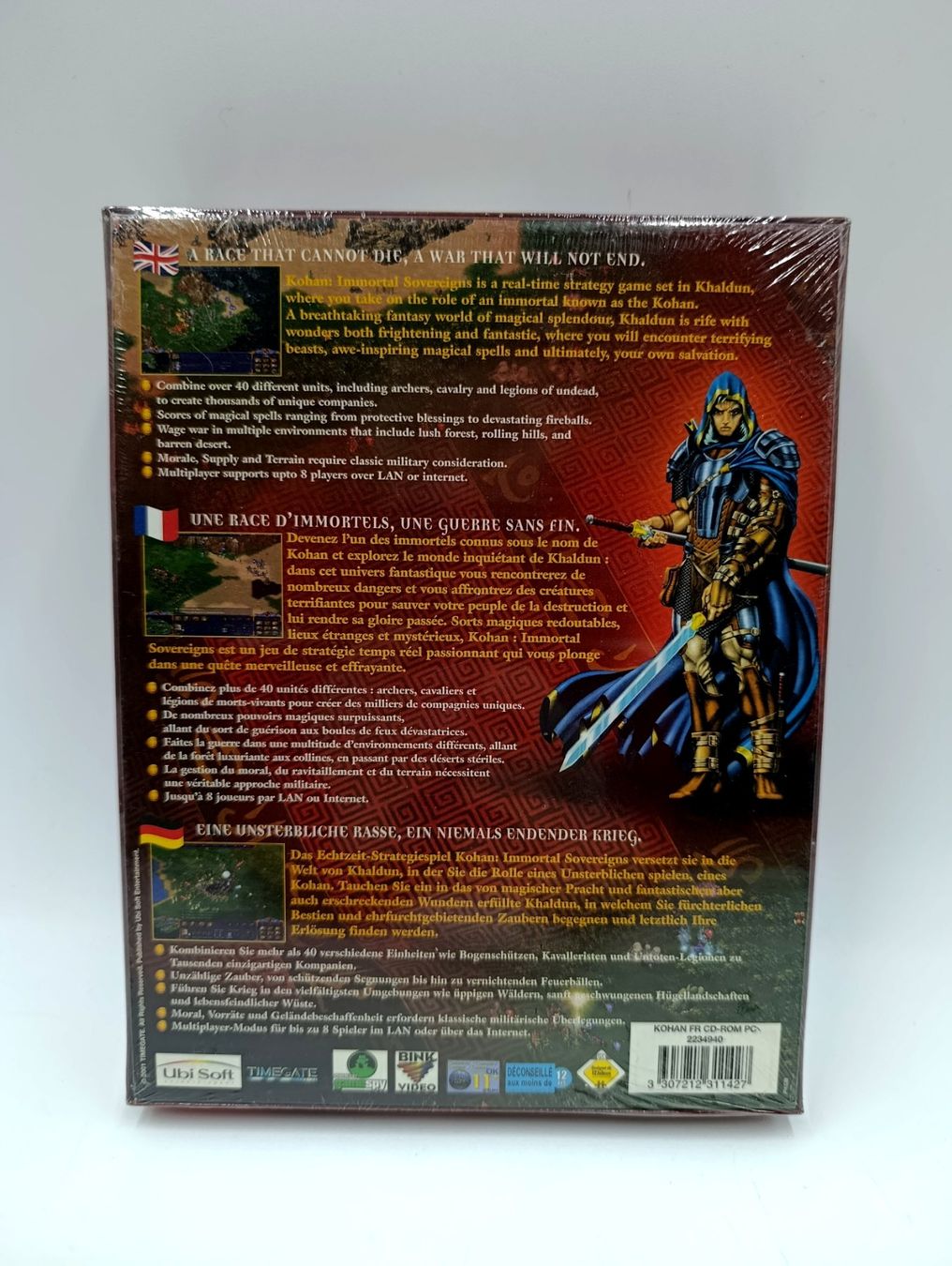 Giochi: Kohan Immortal Sovereigns PC Big Box Game NEU Ubisoft – Nuovo e nell'imballaggio originale da Wil SG venduto da Donaldus 1
