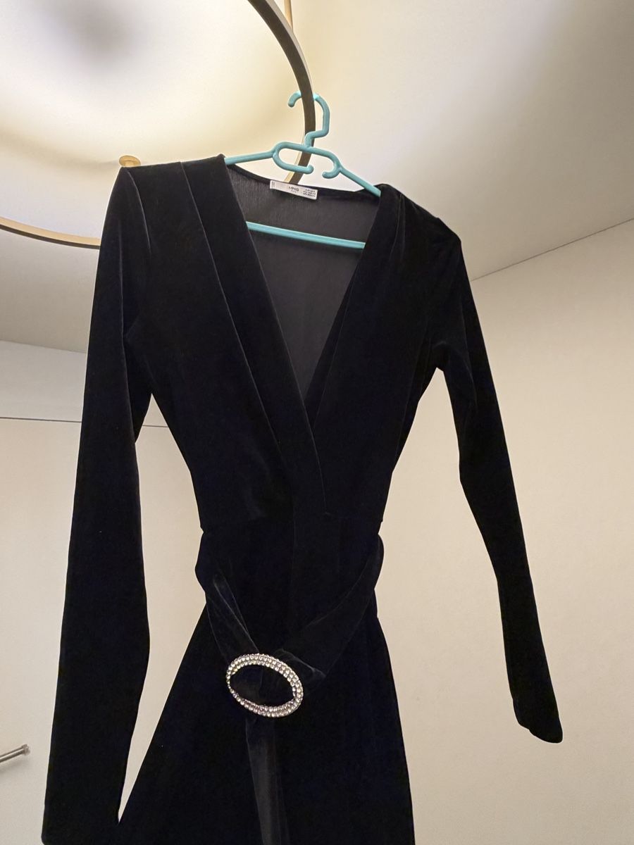 Mango Jumpsuits: Mango Jumpsuit black velvet – Neuf (Voir description) à Wilen b. Wollerau par kat_hw7k 6