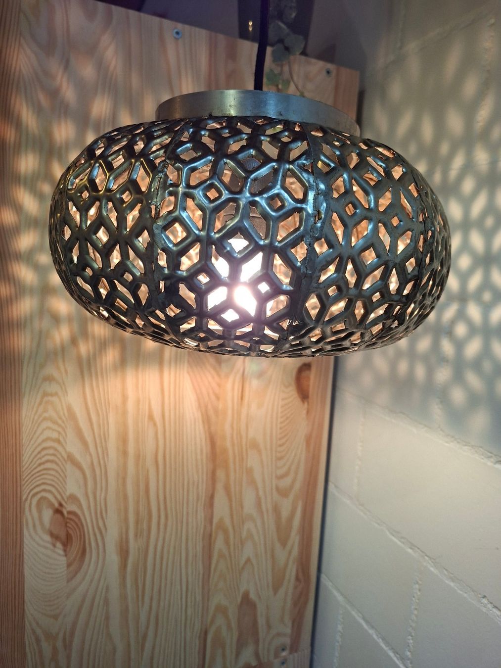 Lampes: Vintage Hängeleuchte, Balkonlampe – D'occasion à St.Niklausen LU par Wirdbereitsverwendet 4
