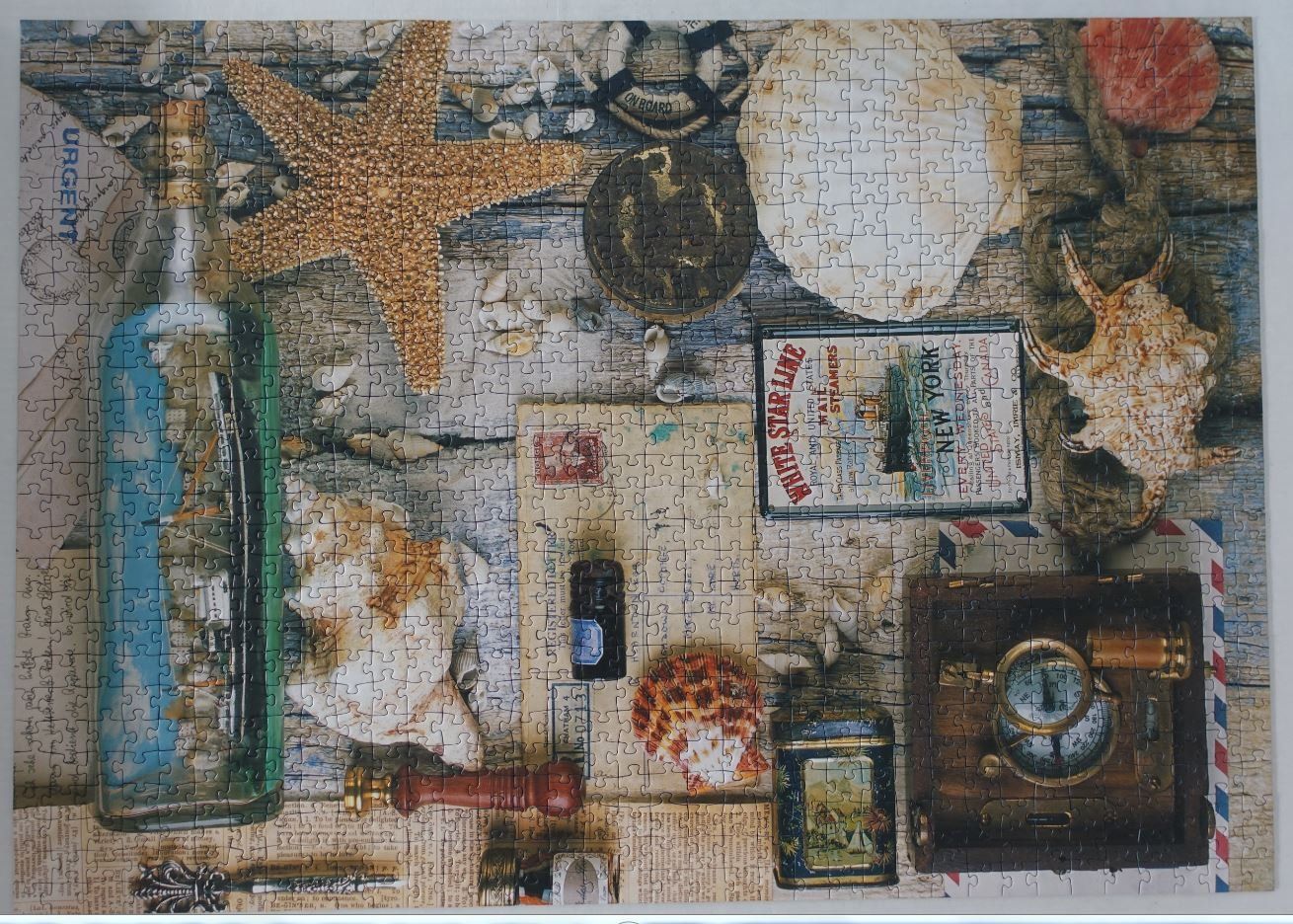 Ravensburger Puzzles: Ravensburger Puzzle "Maritime Souvenirs" – Gebraucht aus Root von Umo63 1