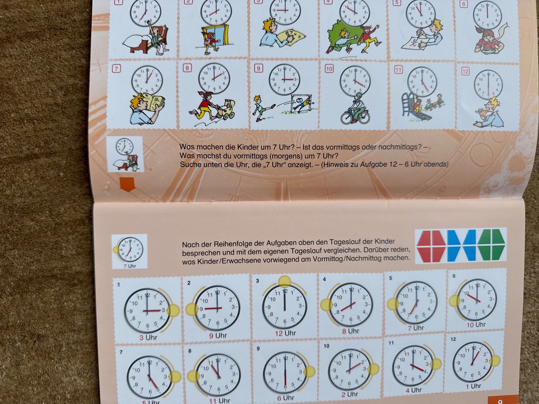 Jeux: Mini-Lük Heft, Wie spät ist es? – Neuf (Voir description) à Aarau par Kilauea 4