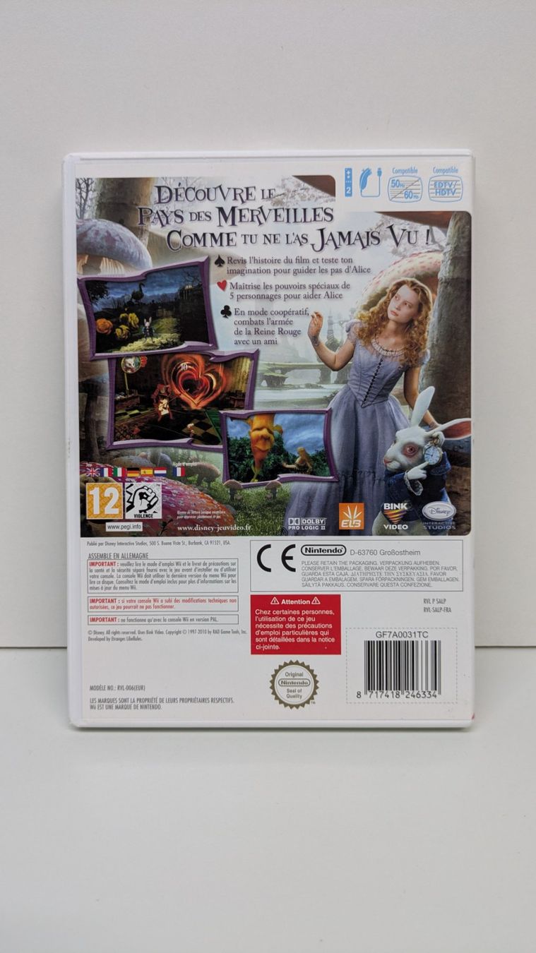 Nintendo Spiele: Alice im Wunderland - Nintendo Wii – Gebraucht aus Menziken von mame18 2