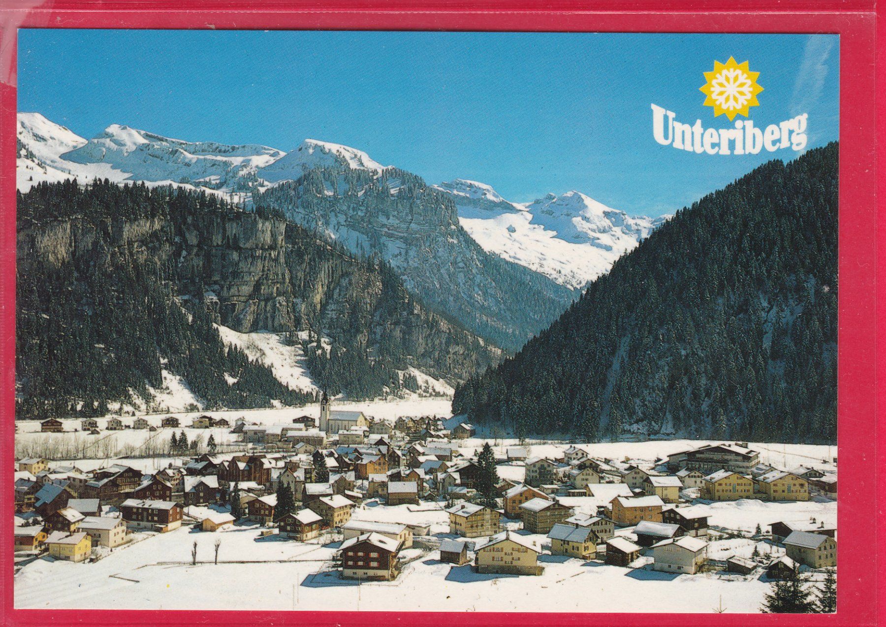 Cartoline postali: UNTERIBERG 930m – Usato da Oberrieden venduto da Gebirgsstelze