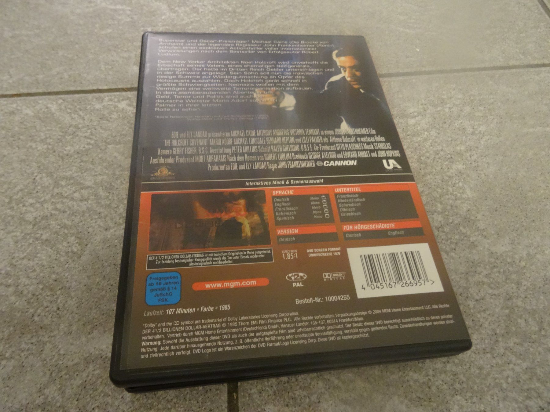 Tutti i DVDs: DVD Der 4 1/2 Billionen Dollar Vertrag – Usato da Olten venduto da Disc-Verkauf 2