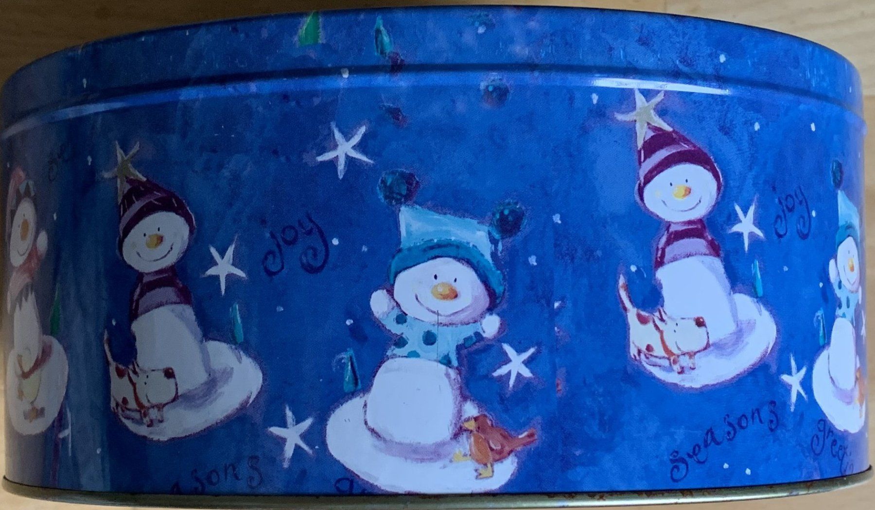 Contenitori & Simili: DOSE - BLECHDOSE mit SEASONS GREETINGS – Usato da Birsfelden venduto da Emporio82 1