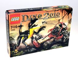 Rarität: LEGO Dino 2010 Jäger Fahrzeug 7295 NEU