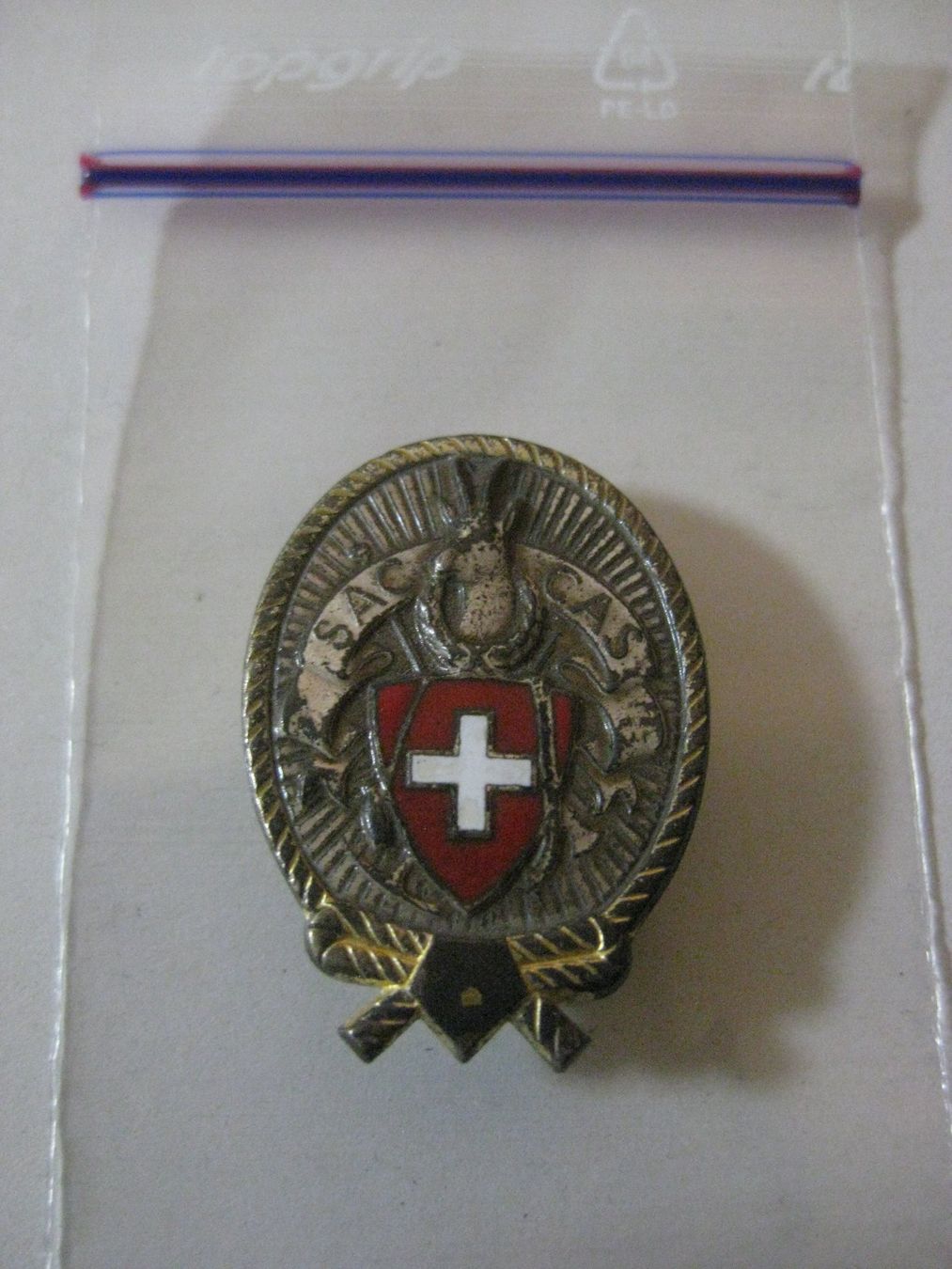 Swiss Placchette & Badge: Brosche SAC CAS SCHWEIZER ALPEN CLUB – Usato da Münchenbuchsee venduto da neuwertig-gespart
