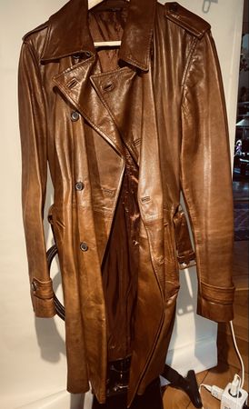 Miu Miu leather coat