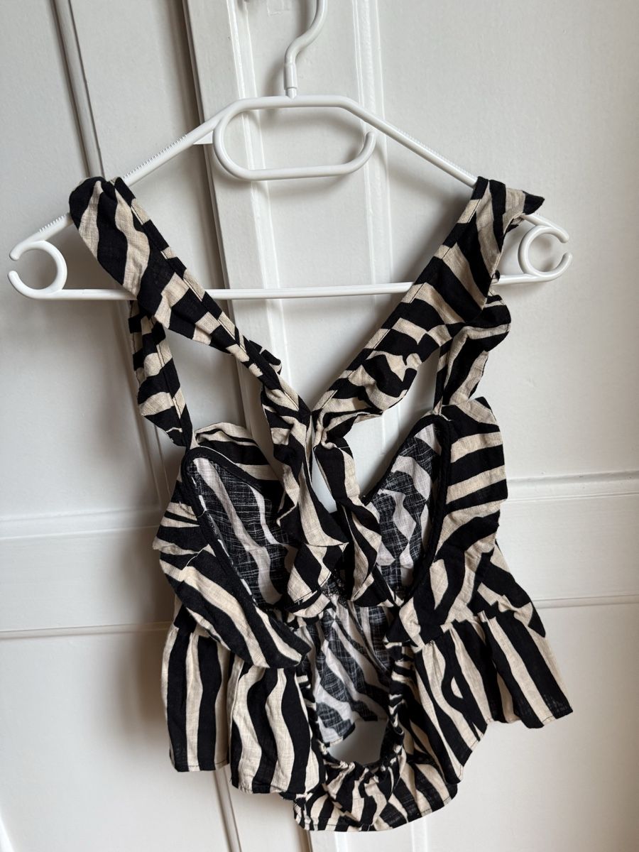 Zara Top: Small summer top - Zebra pattern - Zara - Size L – Nuovo (secondo la descrizione) da Genève venduto da jul_5xsn 2