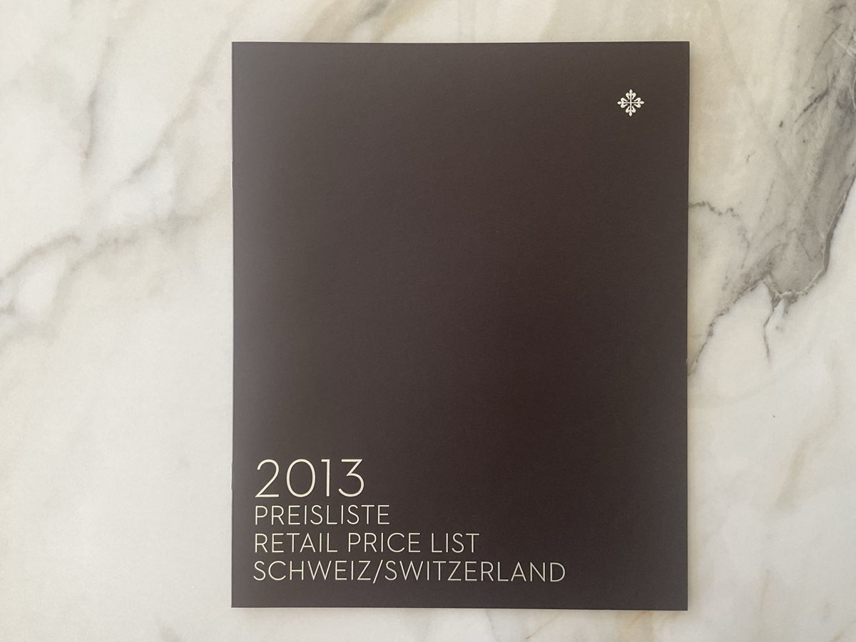 Livres: Patek Philippe Katalog 2013 E – Neuf (Voir description) à Brugg AG par Roby61 1