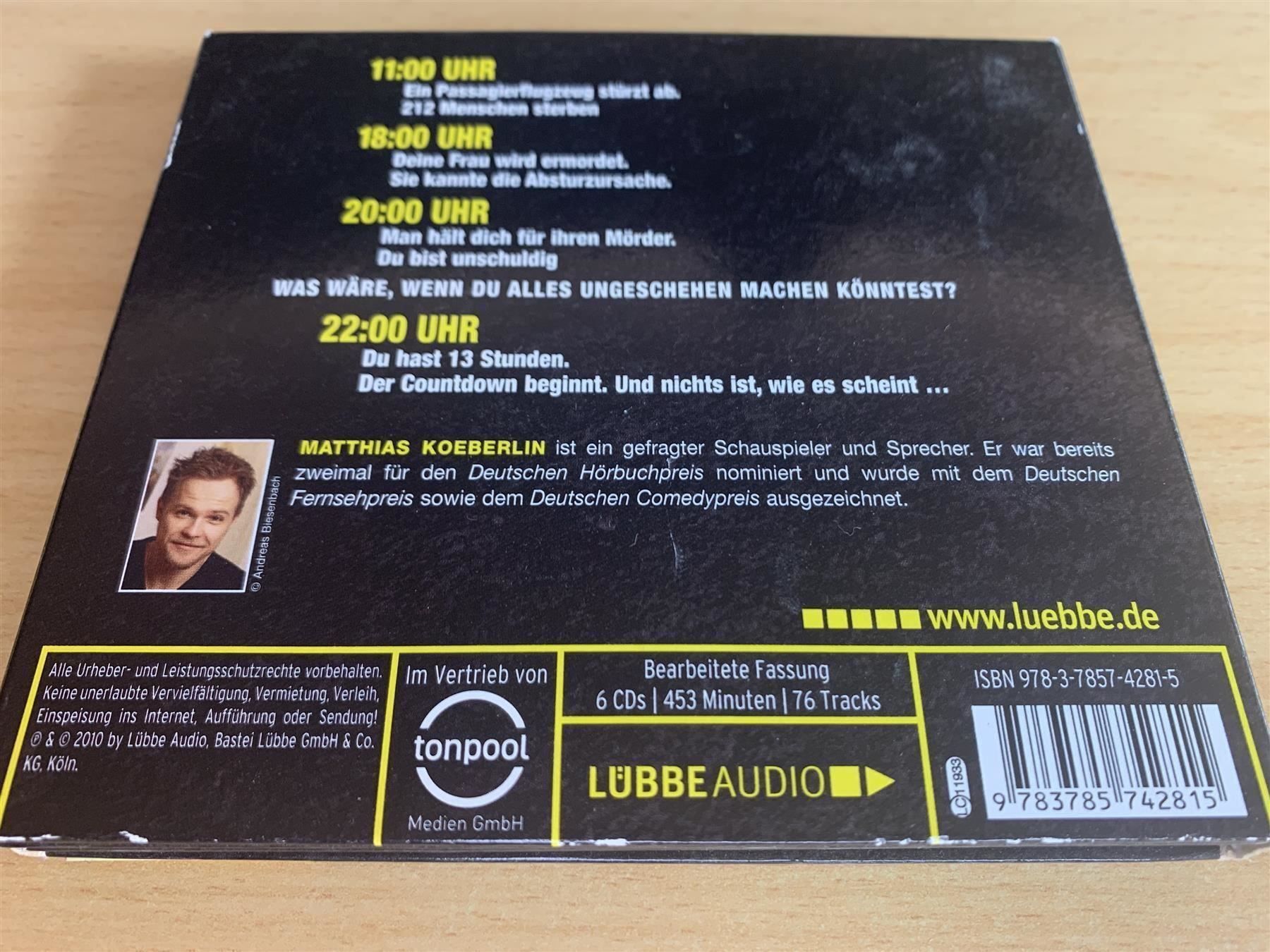Hörbücher: Hörbuch - Richard Doetsch - Die 13. Stunde - 6 CD – Gebraucht aus Rikon im Tösstal von Alpenmutz 1