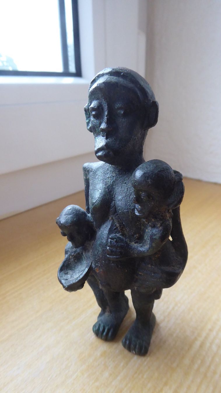 Figurines: Bronzefigur Westafrika. – D'occasion à Zullwil par Dingo402 1