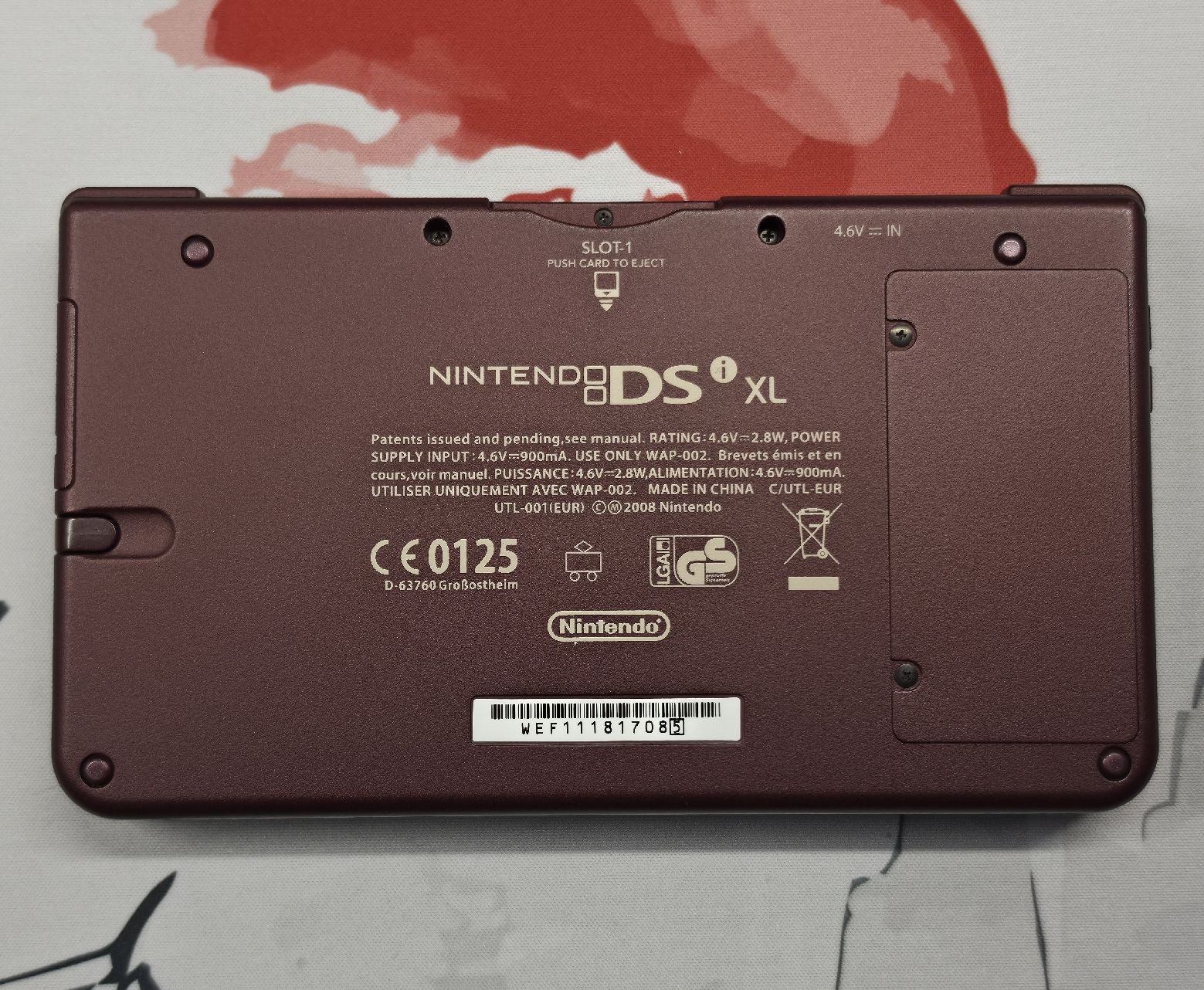 Nintendo Console: Nintendo DSi XL Bordeaux/Rot + Nintendogs – Usato da Luzern venduto da Enma37 1