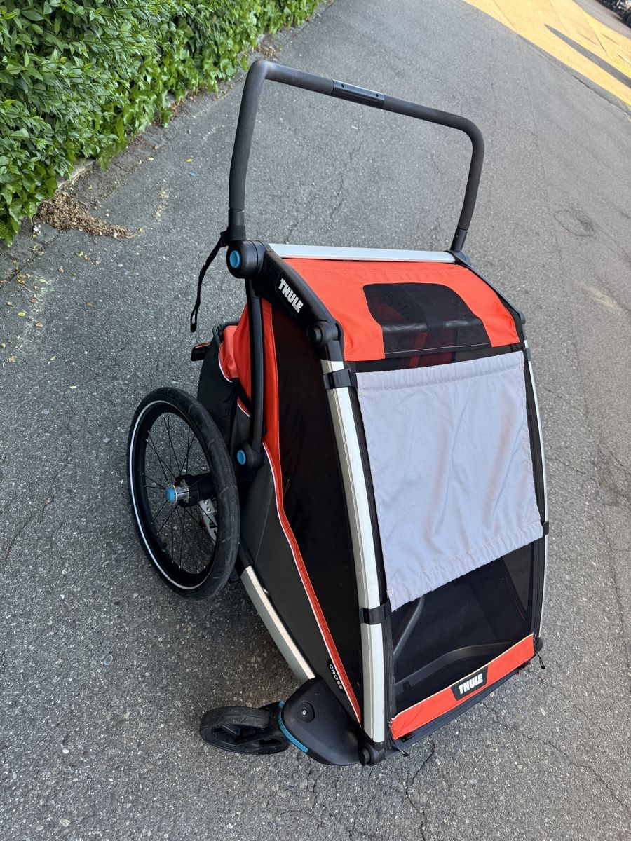 Thule Rimorchi: Thule Kinderwagen Anhänger Velo – Usato da Dintikon venduto da jet_q5xl 1
