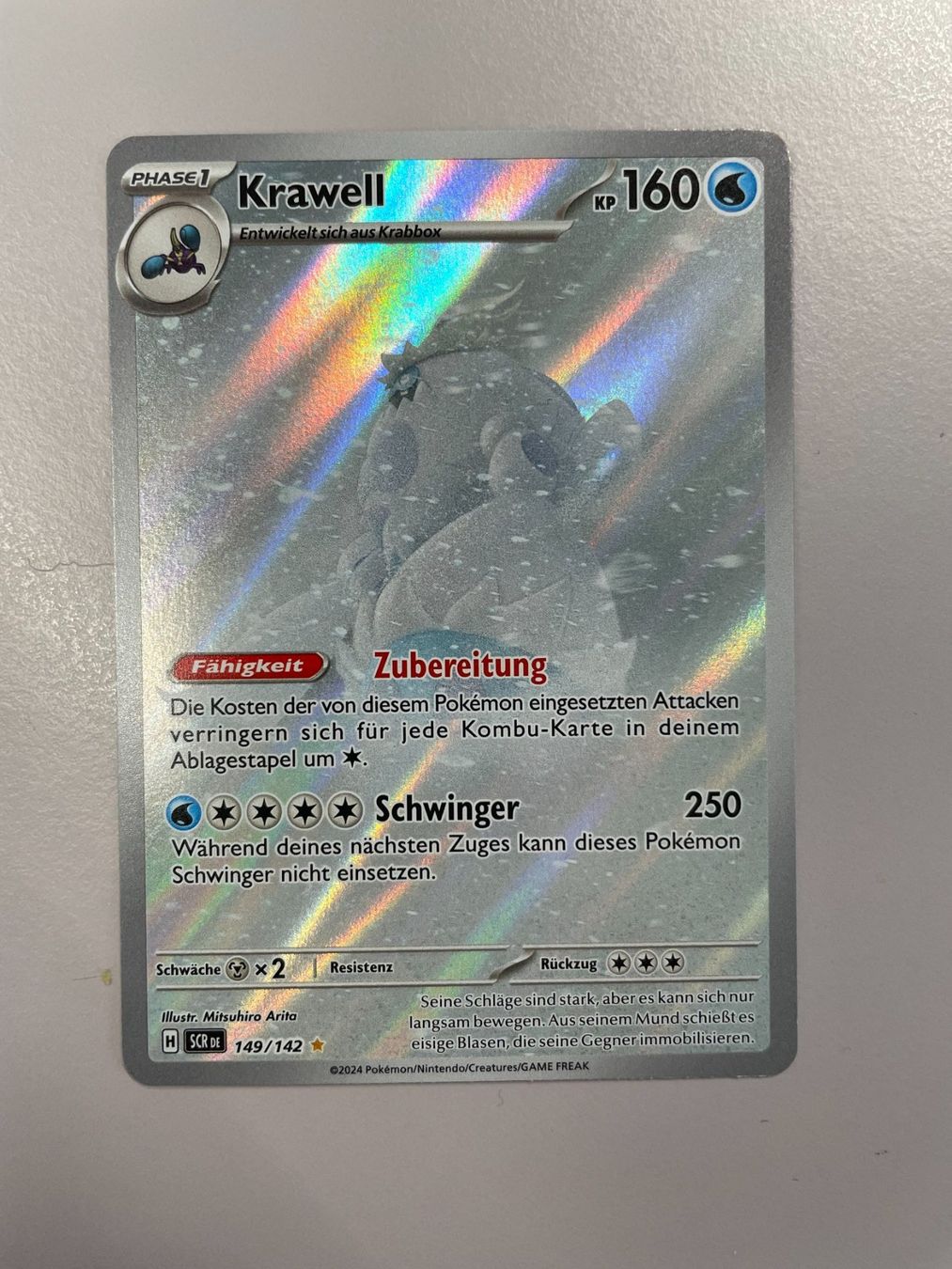 Pokémon Carte collezionabili: Pokemon Krawell (Versand gratis) – Nuovo (secondo la descrizione) da Chur venduto da Angerson