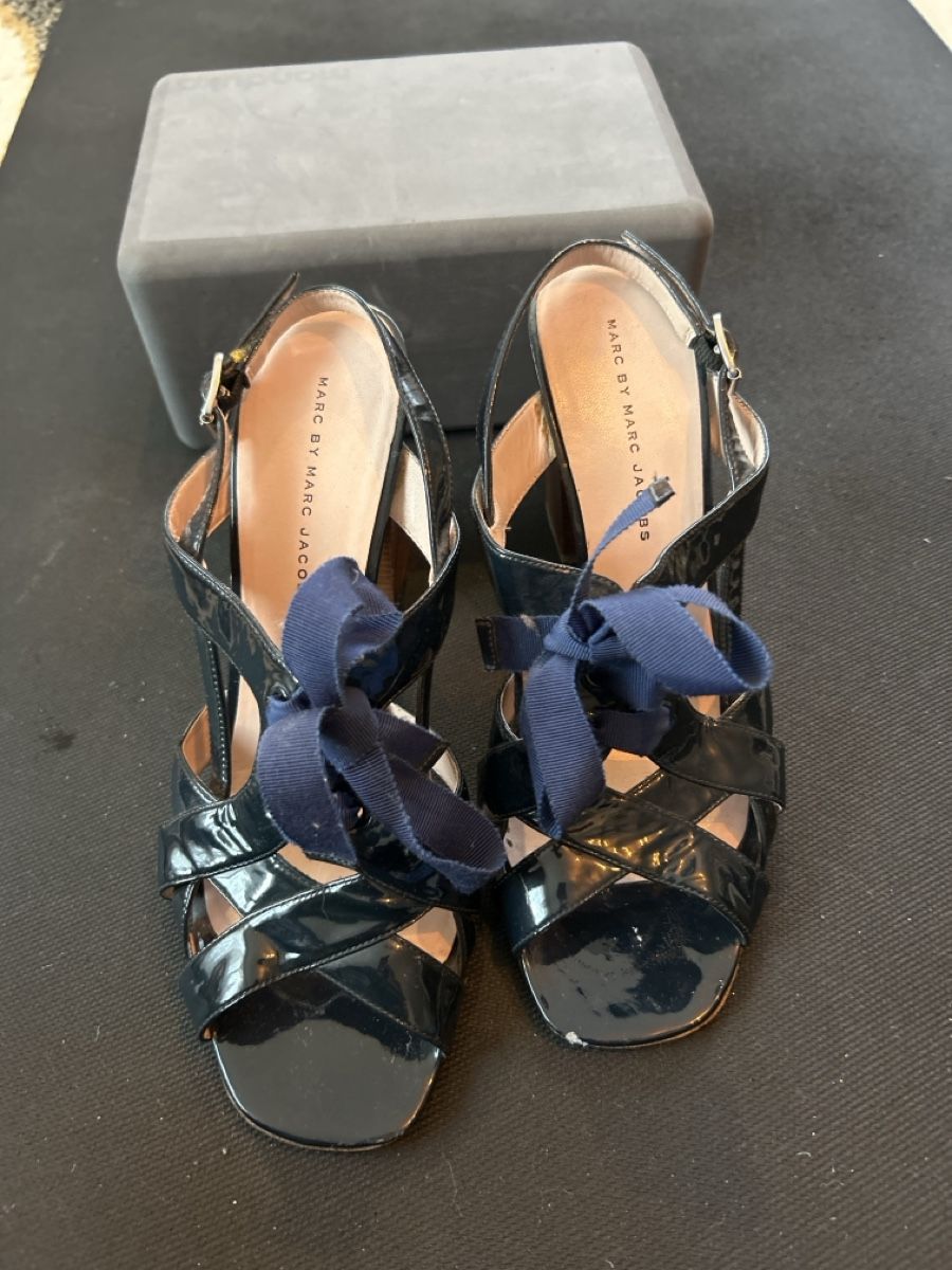 Marc Jacobs Scarpe da donna: Marc by Marc Jacobs heels, blue ribbon, size 41 – Usato da Basel venduto da kst_27ts 2