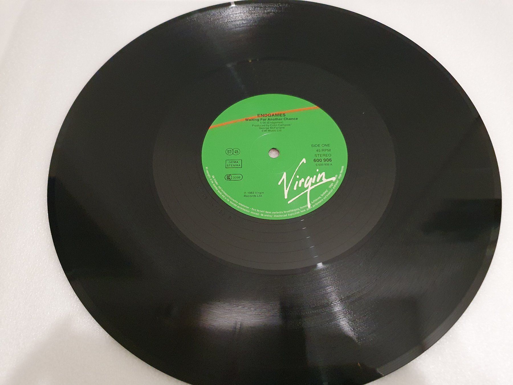 Schallplatten: Endgames - Waiting For Another Chance – Gebraucht aus Uster von Vinyl-Leidenschaft 2