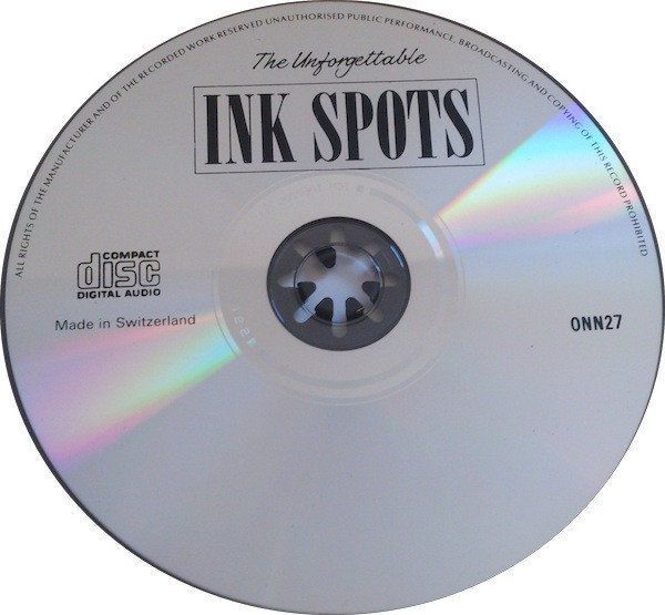CD: Ink Spots THE UNFORGETTABLE Vocal Jazz Swing CD – Usato da Kandergrund venduto da Sososo 2