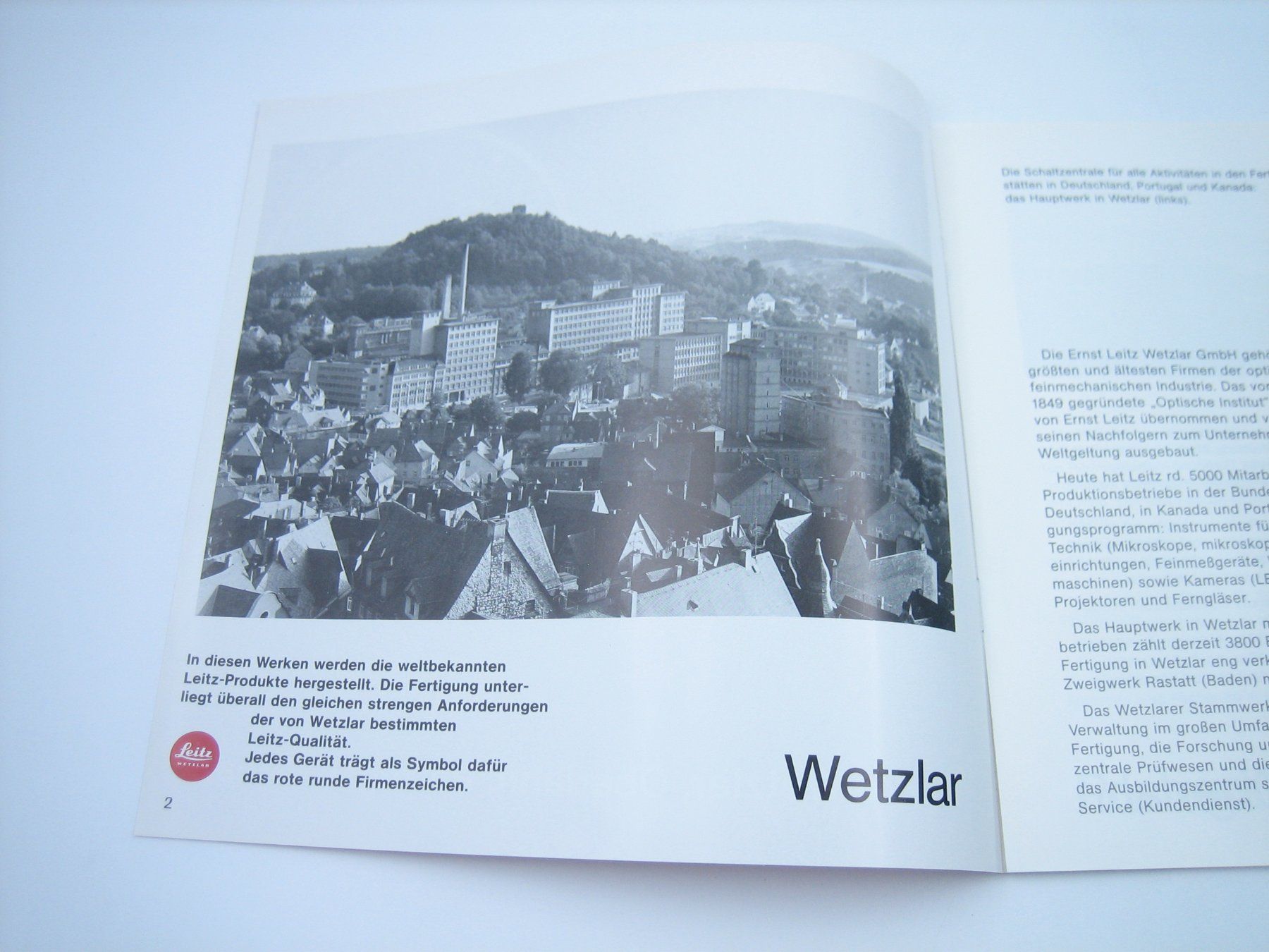 Leica Dokumente: Leitz alter Prospekt/Katalog – Gebraucht aus Zürich von Tomi118 1