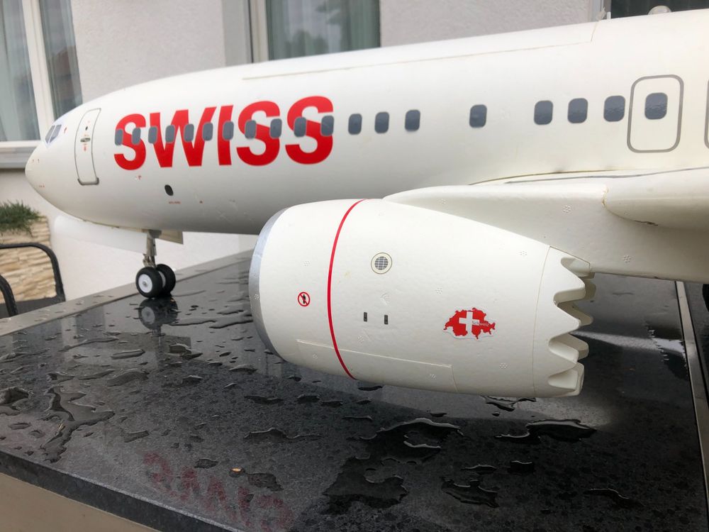 SWISS AL37 Airliner-Dual 70mm Impeller-Jet, PNP, Spw. 1830mm (Gebraucht ...