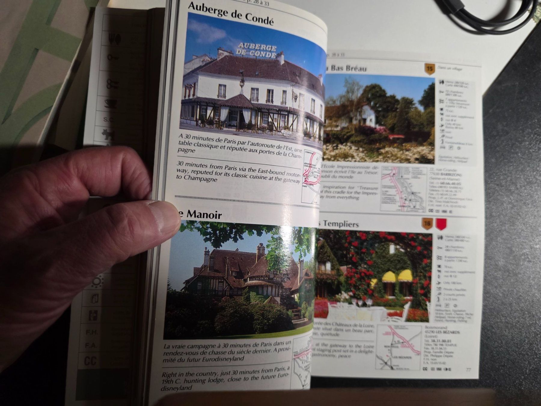 Bücher: Guide 1990 - Relais & Chateaux - Hotel Führer – Gebraucht aus Walterswil BE von Lonitti 4