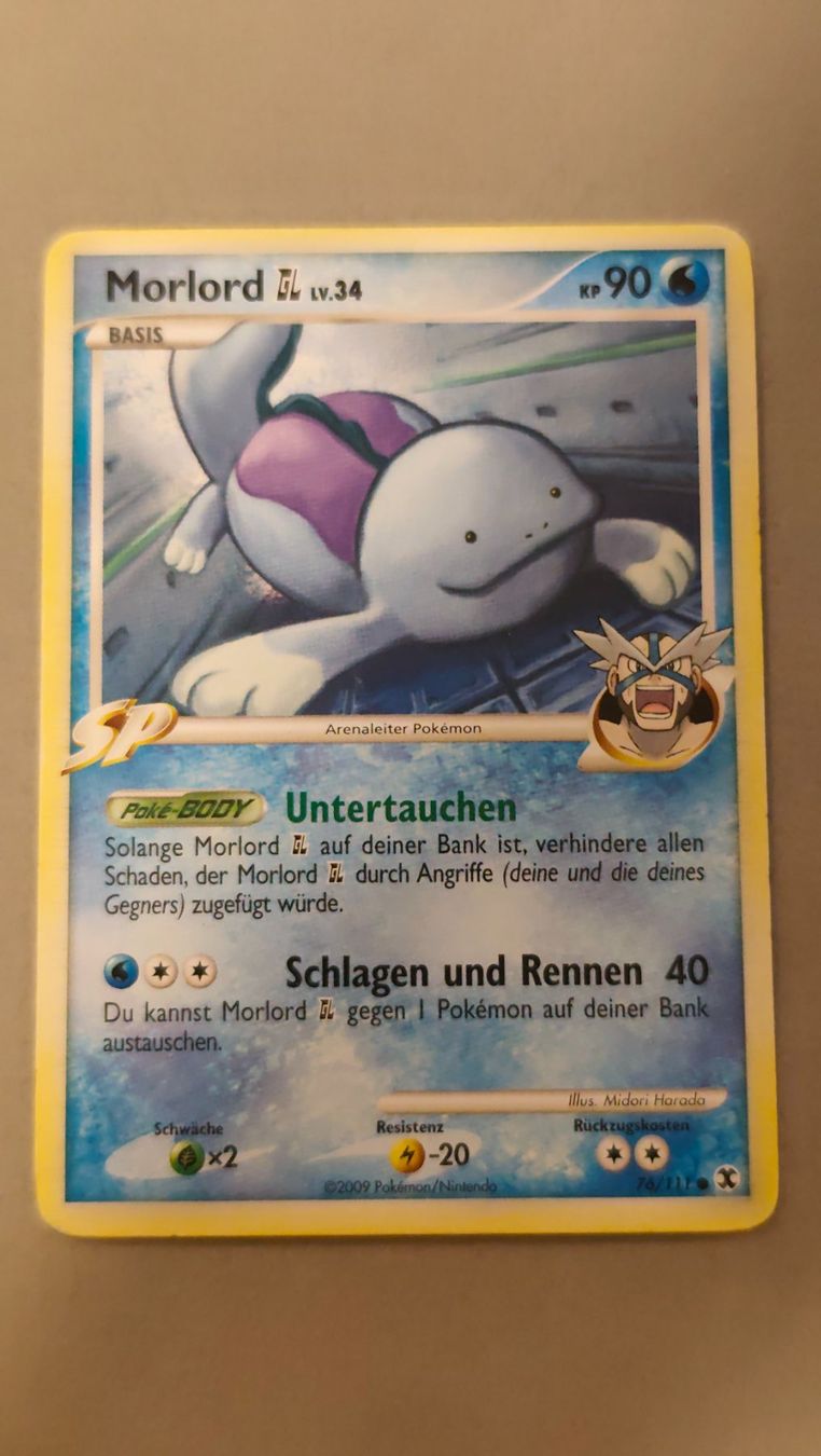 Pokémon Carte collezionabili: Morlord LV.34  - Aufstieg der Rivalen – Usato da Kehrsatz venduto da Riyouu