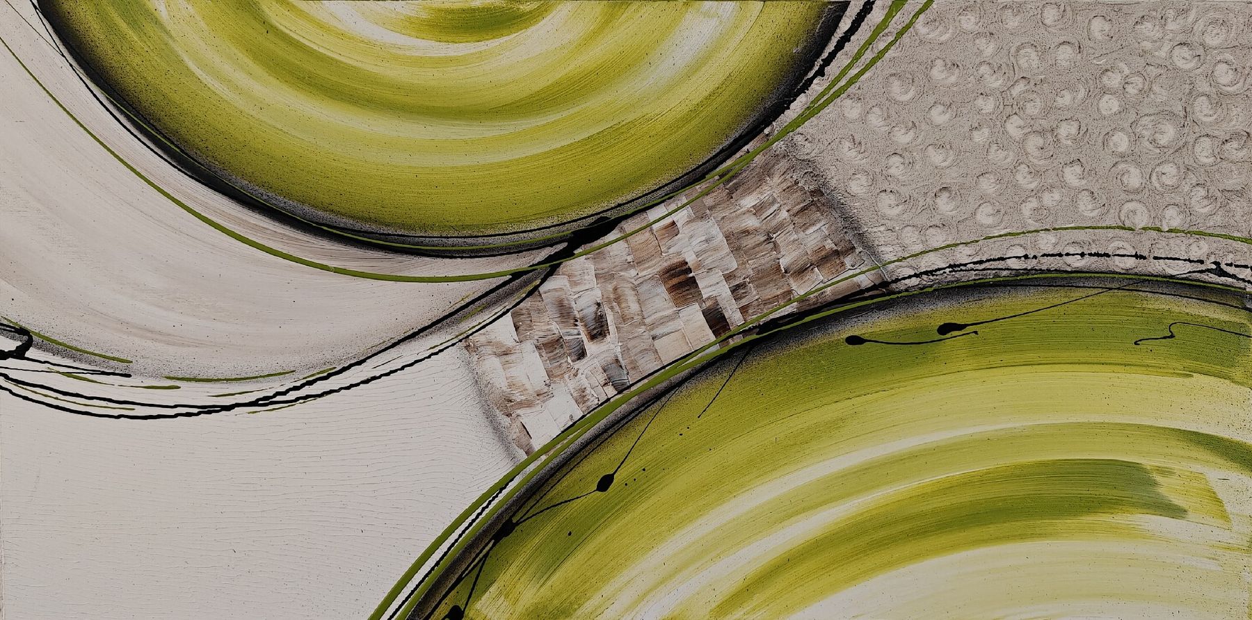 Tableaux: Abstraktes Acrylbild – D'occasion à Unterentfelden par glu_8pzd