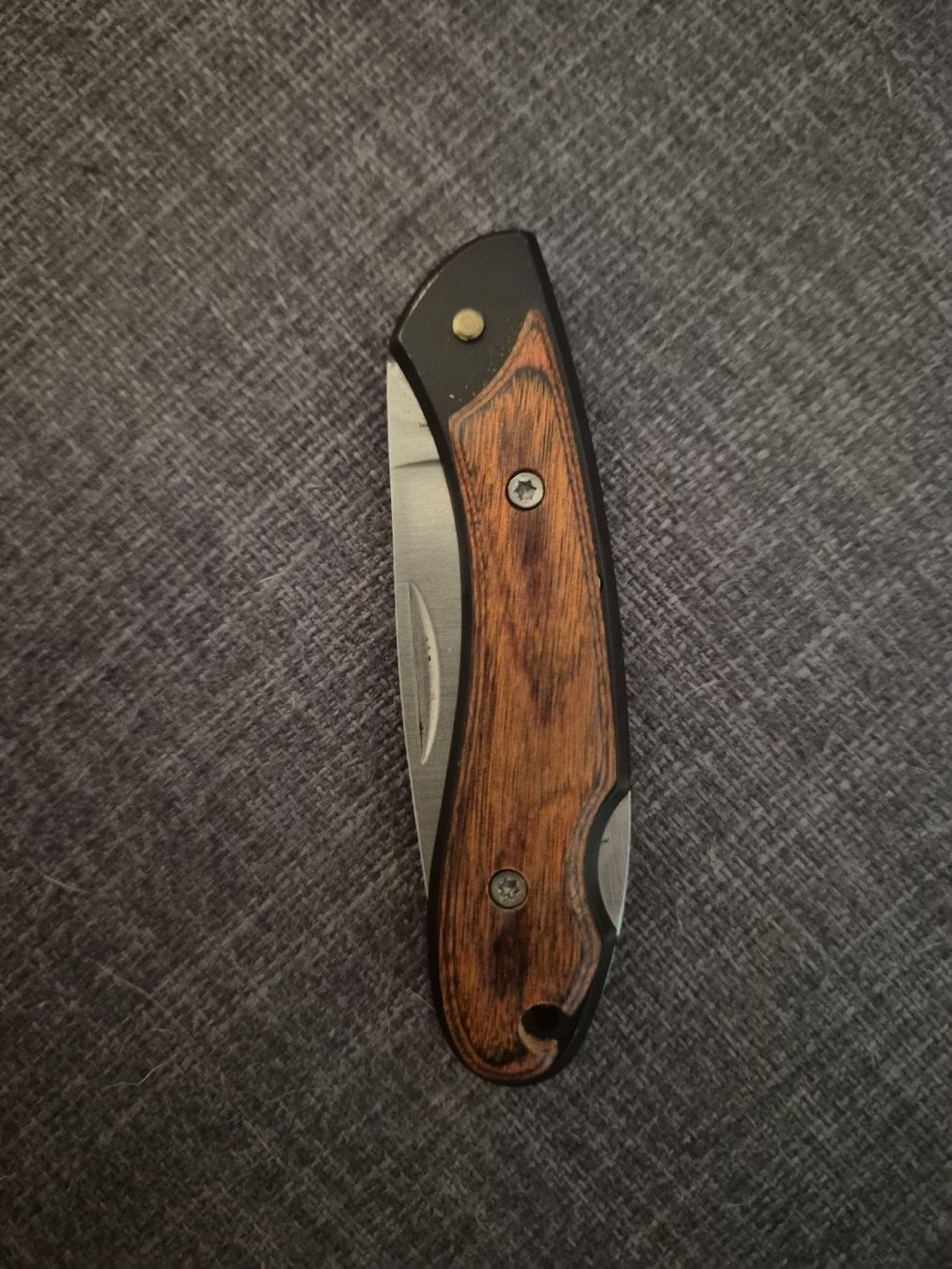 Coltelli tascabile: FLAMINAIRE Sackmesser Holzgriff Klappmesser – Usato da Binningen venduto da rom_9ls7 3