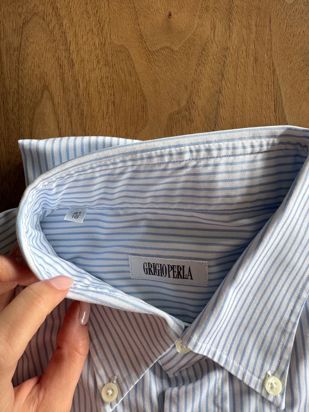 Camicie: 2x Herren-Kurzarmhemden, gestreift, Grösse 41 – Usato da Teufen AR venduto da chi_h55m 1