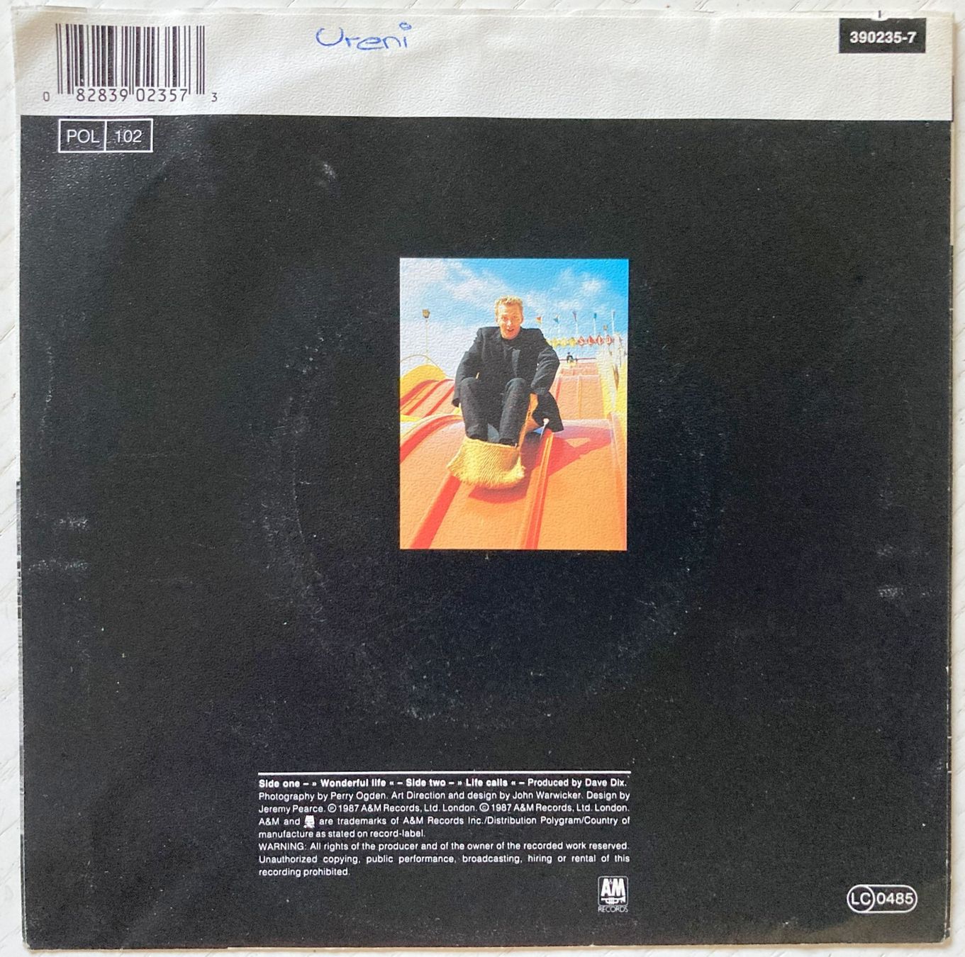 Schallplatten: BLACK - WONDERFUL LIFE – Gebraucht aus Bottens von hotter-than-hell 1