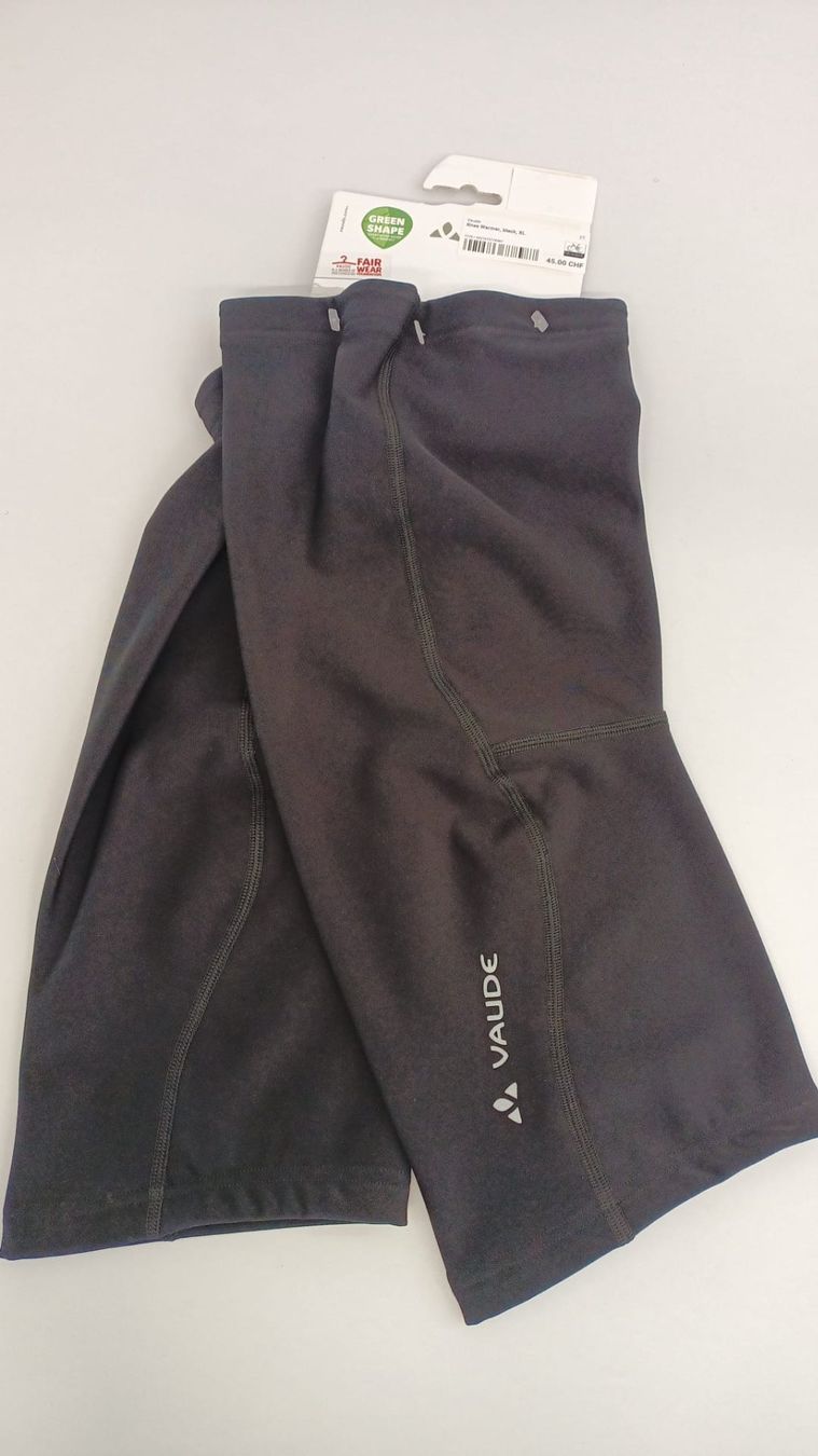 Schutz & Schoner: VAUDE  Knee Warmer, black, XL – Neu und originalverpackt aus Giswil von mai_k7x7 1