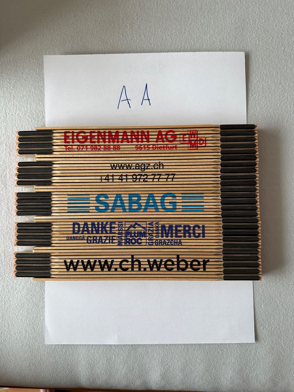 Tutti gli attrezzi: 5 Schwedenmeter AA – Nuovo (secondo la descrizione) da Büsserach venduto da Nikbo
