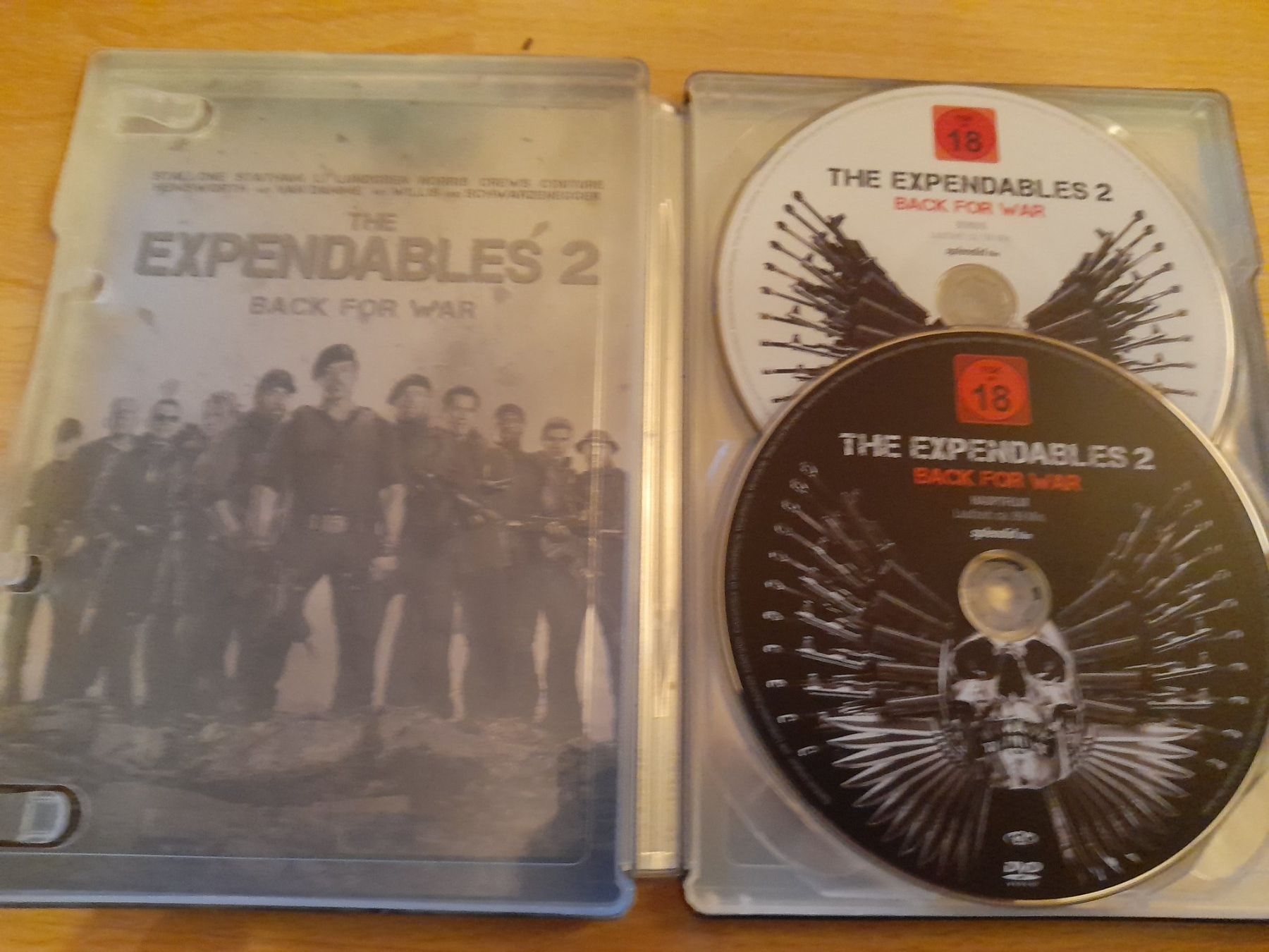 Tutti i DVDs: DVD The Expendables 2 - Steelbook – Usato da Lustmühle venduto da chevi03 1