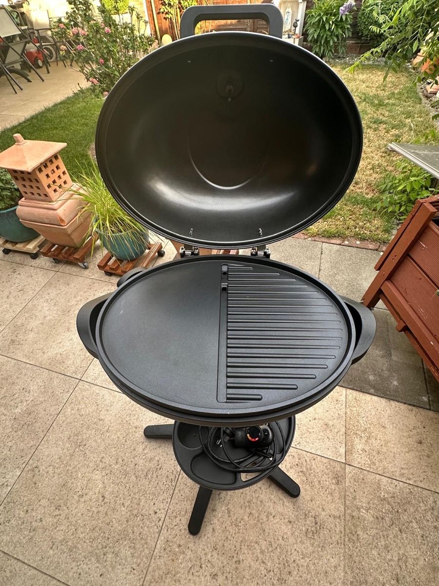 Griglie: Elektrogrill mit Grillplatte guter Zustand – Usato da Oftringen venduto da Monie4life 2