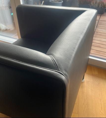 Wittmann Poltrone: Wittmann Designer Sessel Schwarz – Usato da Nussbaumen AG venduto da LeoFlorentin2 3