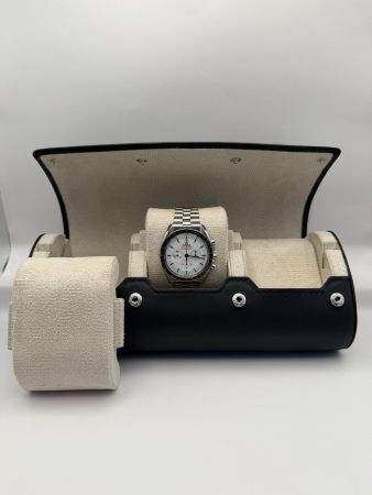 Étui de montre cuir daim | Édition limitée watch roll Omega