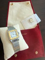 Cartier Santos Carree 2961 Automatik - Bicolor 18kt/Stahl