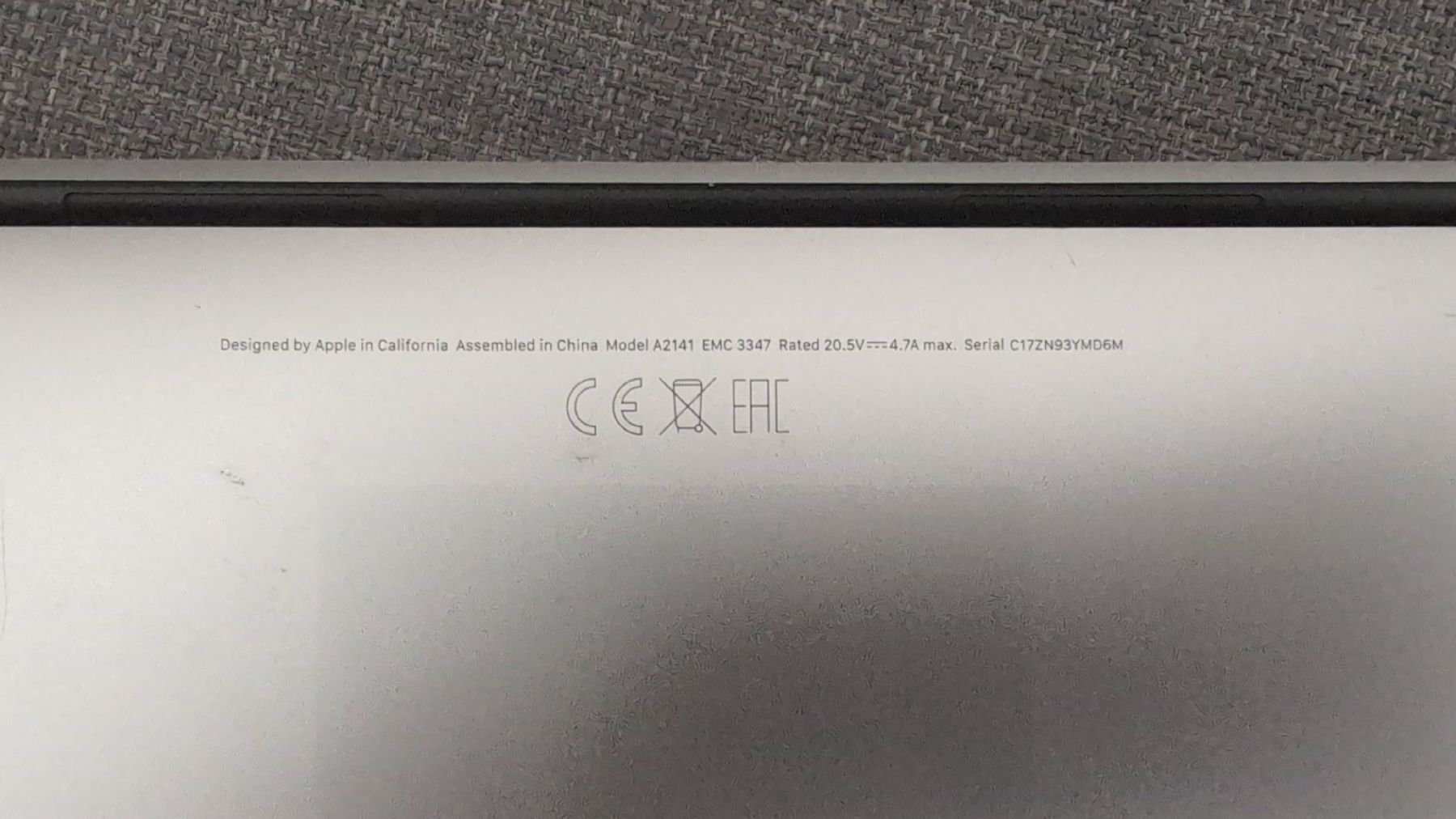 Apple Notebooks: MacBook Pro 16-inch – Gebraucht aus Zürich von 1ucian0 3