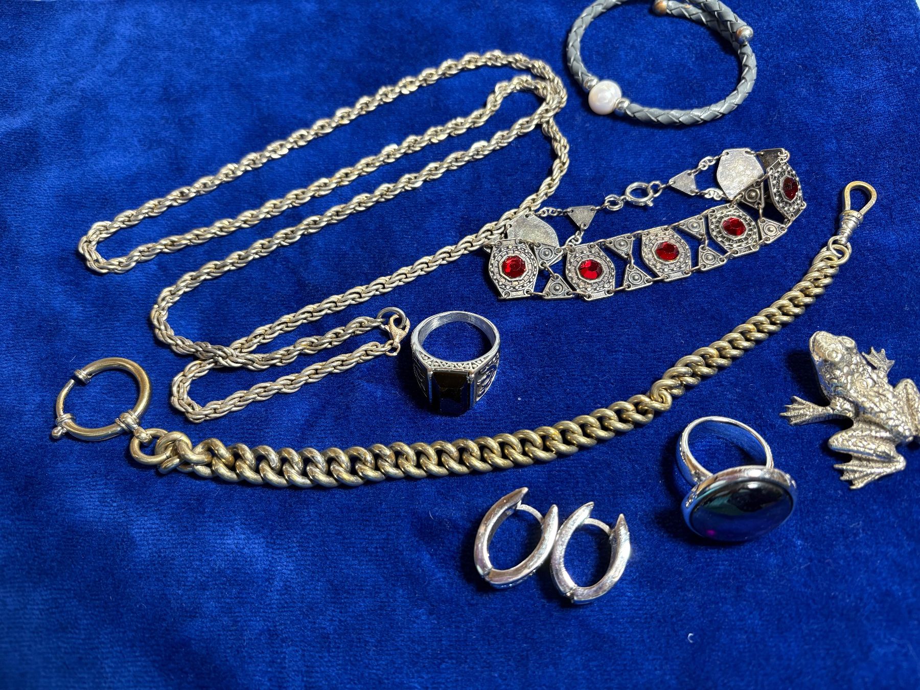 Autres bijoux: Grosses Schmucklot gemischt, echte Perle – D'occasion à St. Peterzell par verena40 7