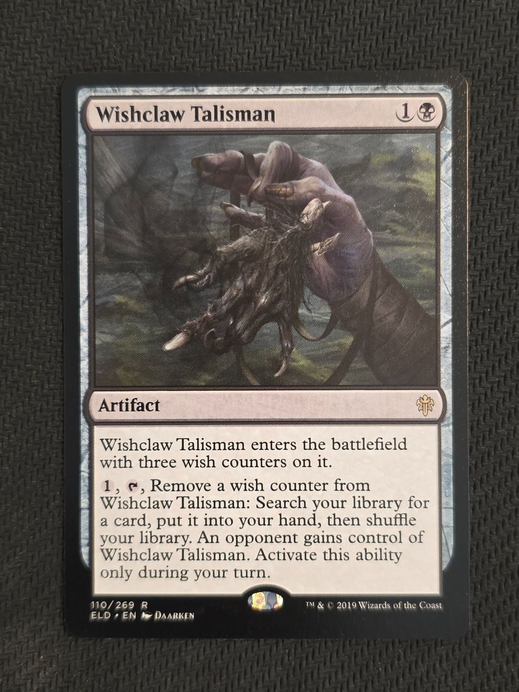 Magic The Gathering Carte collezionabili: Wishclaw Talisman -  MTG – Usato da Zürich venduto da Semagets