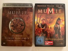 The Scorpion King & Mumie 1 - 3 Steelbook & DVD 📀